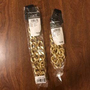 Rue21 Golden Dog Collar